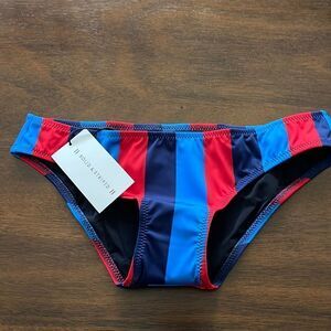 Solid and Striped Swimsuit Bottoms